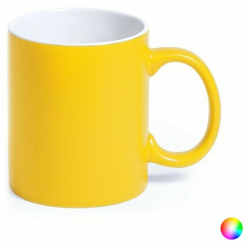 

Taza de Cerámica 145291 (350 ml) Bicolor Rojo - Bigbuy Cooking