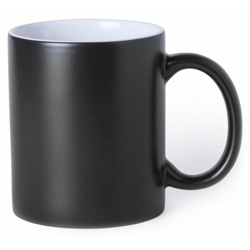 

Taza de Cerámica 145837 (350 ml) Bicolor Negro Negro - Bigbuy Cooking