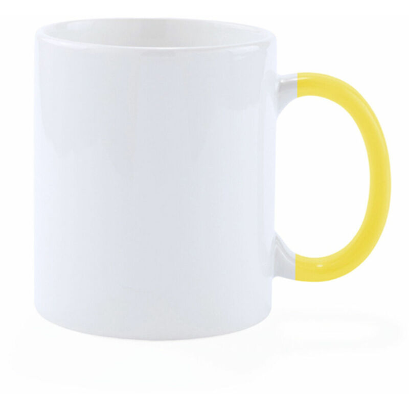 

BigBuy Cooking Taza de Cerámica 144705 (370 ml) Bicolor Naranja