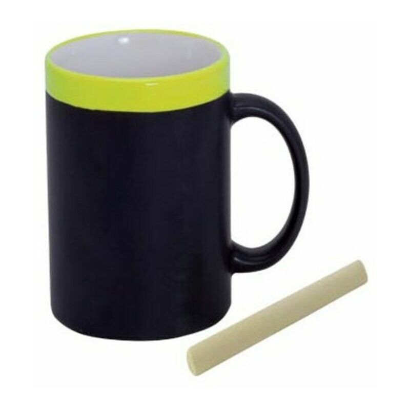 

Taza Pizarra 143272 (350 ml) Amarillo - Bigbuy Cooking