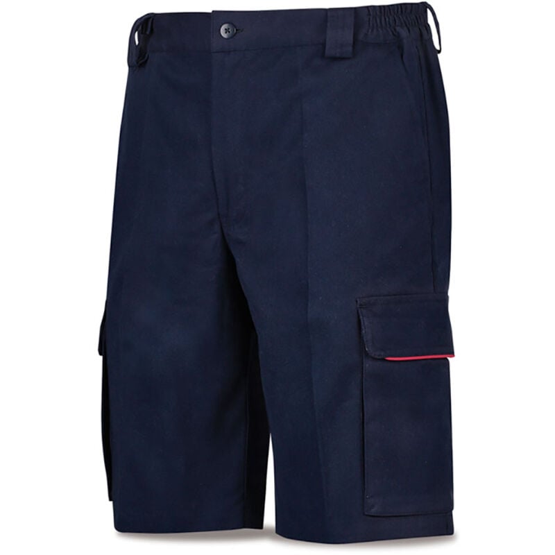BigBuy Fashion Pantaloncini elasticizzati blu navy...