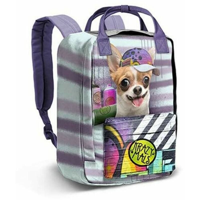 

Mochila Krazy Mals Dash Chihuahua (38 x 27 x 18 cm) - Bigbuy Fun