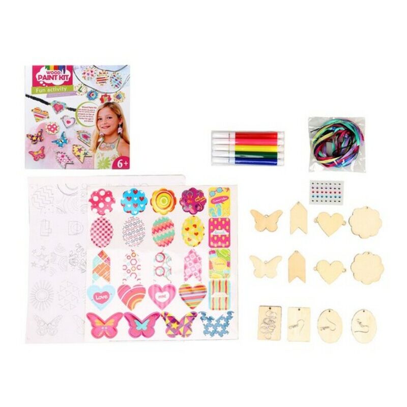 

Set de Manualidades Wood Paint 119923 - Bigbuy Fun