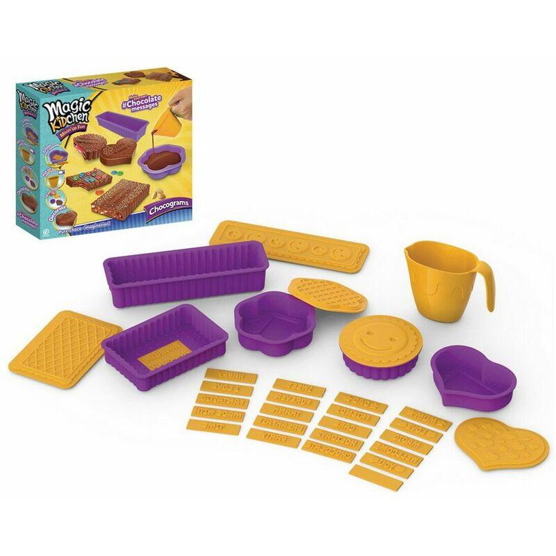 

Set de Moldes de Repostería Magic Kidchen Plástico (24 x 22 cm) - Bigbuy Fun