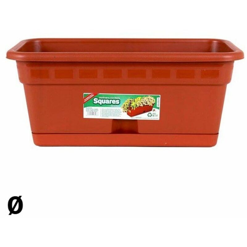 

BigBuy Garden Jardinera Marrón 60 x 20 cm