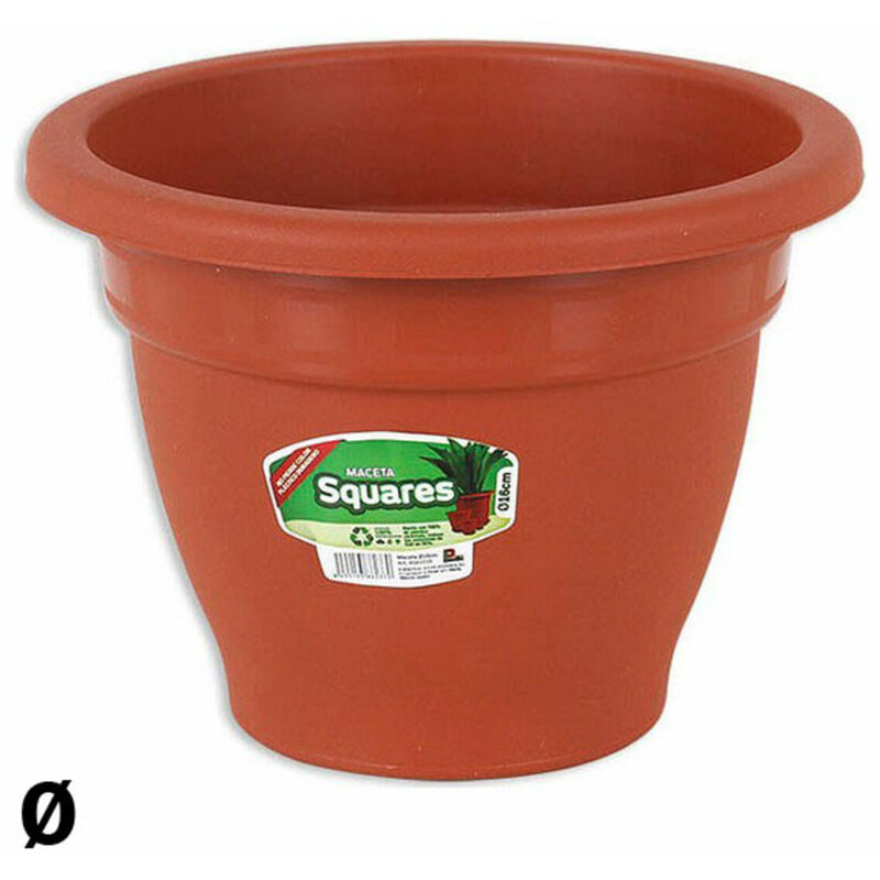 

Bigbuygarden - BigBuy Garden Maceta Squares 16 cm