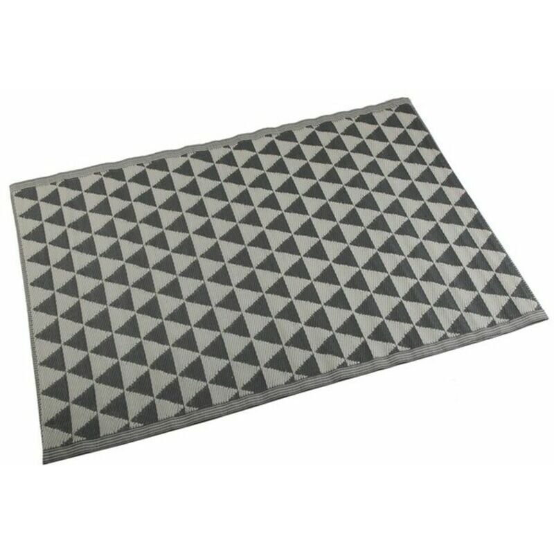 

Alfombra Triangle Gris Polipropileno (120 x 1 x 180 cm) - Bigbuy Home