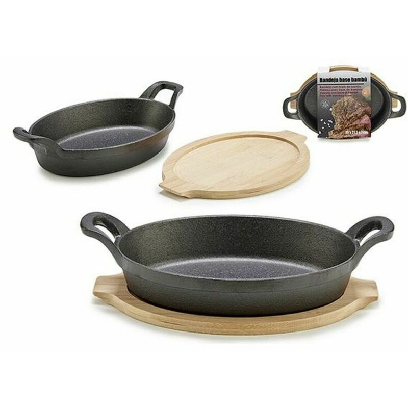 

Bandeja Bambú Hierro Hierro forjado (15,5 x 7,5 x 27,5 cm) - Bigbuy Home