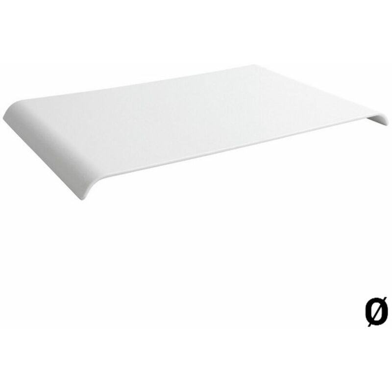 

Bandeja de Aperitivos Rectangular Blanco 53 x 32,5 x 3 cm - Bigbuy Home