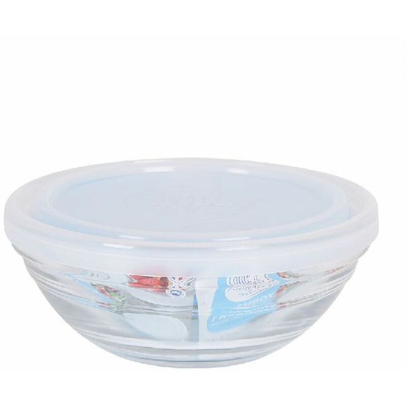 

Bol Freshbox Transparente Con Tapa (12 cm) - Bigbuy Home