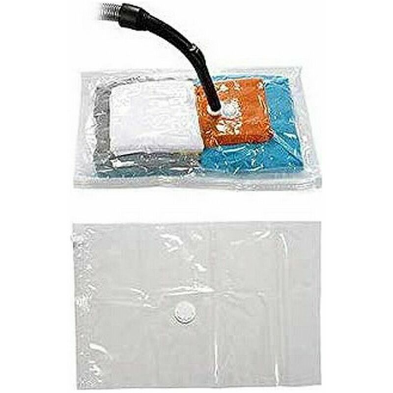 

Bolsa Aroma Envasado al vacío Blanco Transparente Plástico (70 x 100 cm) - Bigbuy Home