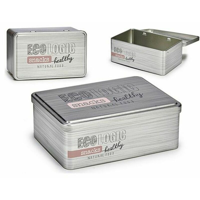 

Caja Snacks Hojalata (11,5 x 7 x 18,5 cm) - Bigbuy Home