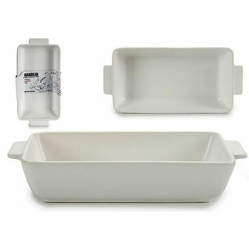 

Cazuela Blanco (11 x 4,5 x 23,5 cm) - Bigbuy Home