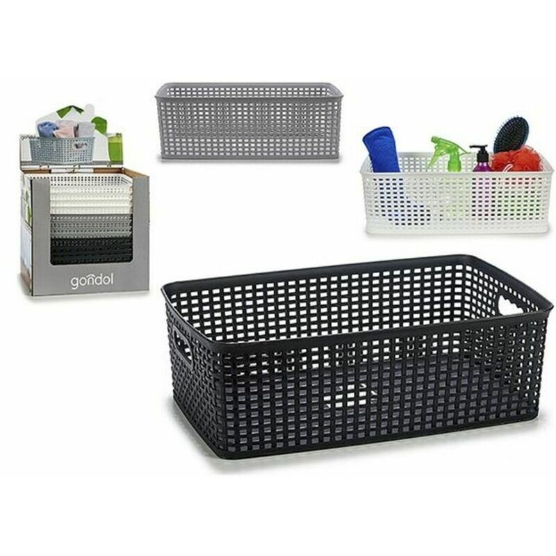 

Cesta Multiusos (26 x 12,5 x 40 cm) - Bigbuy Home