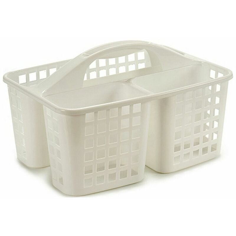 

Cesta Multiusos 3 Compartimentos (23 X 18,5 X 31 Cm)