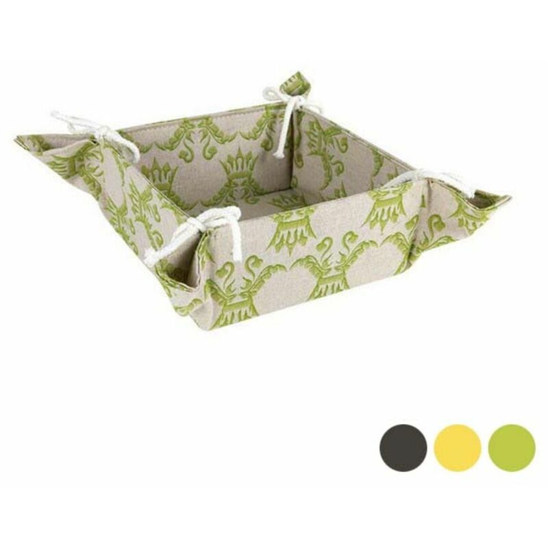 

BigBuy Home Cesta para el Pan Algodón (18 X 18 x 9 cm) Amarillo
