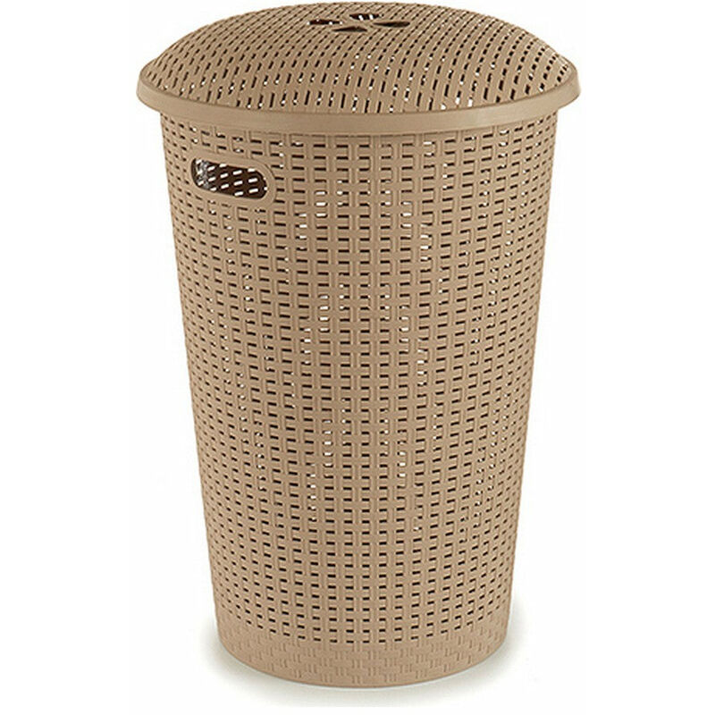 

Cesto para la Ropa Beige Plástico (70 L)