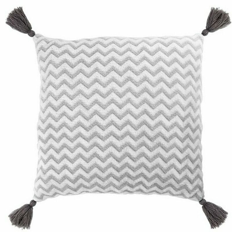 

Cojín Zig-zag (40 X 40 cm) 119635 Gris - Bigbuy Home