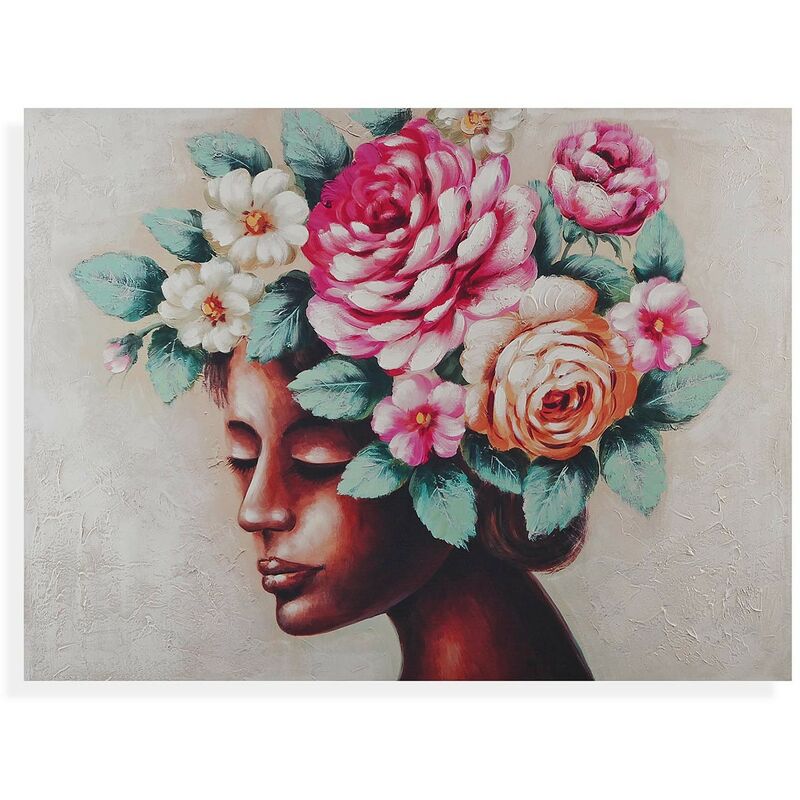 

Cuadro Mujer Con Flores
