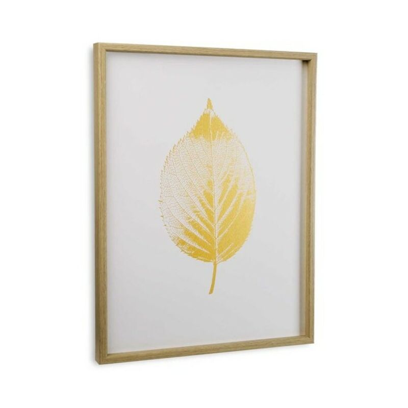 

Bigbuy Home - Cuadro Lienzo (4 x 60 x 45 cm) Hoja