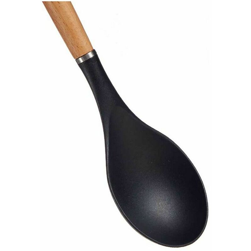 

Cucharón Marrón Negro Nylon Madera De Haya (7 X 2 X 32,5 Cm)