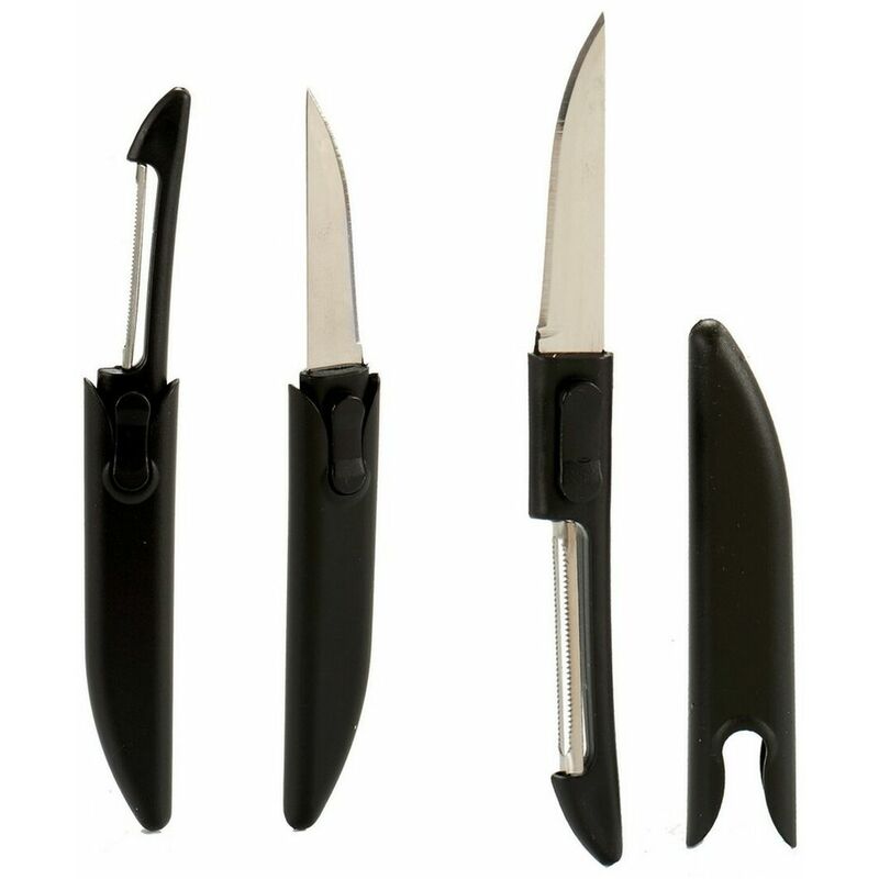 

Cuchillo Pelador Negro (1,3 X 17 X 2,5 Cm)