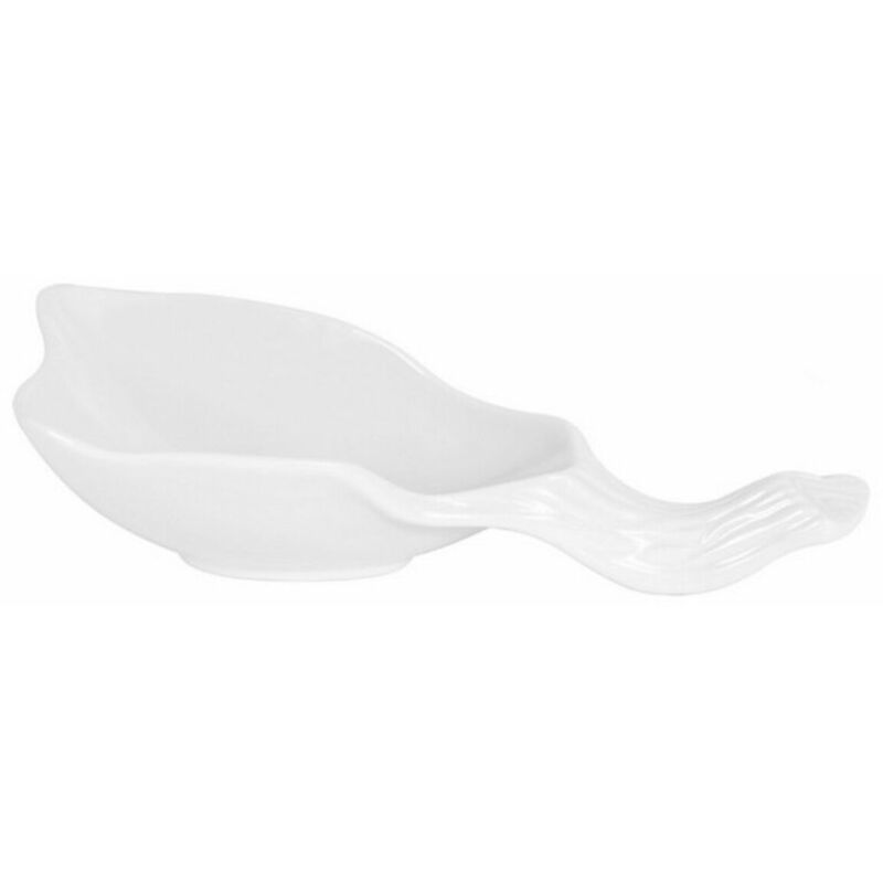 

Cuenco Touriñan Hoja Blanco Porcelana 22 x 10 x 5 cm - Bigbuy Home