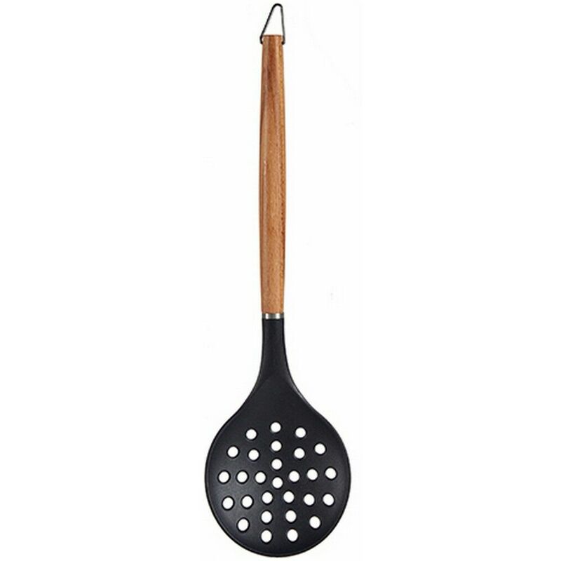 

Espumadera Marrón Negro Nylon Madera De Haya (9,5 X 2 X 34,3 Cm)