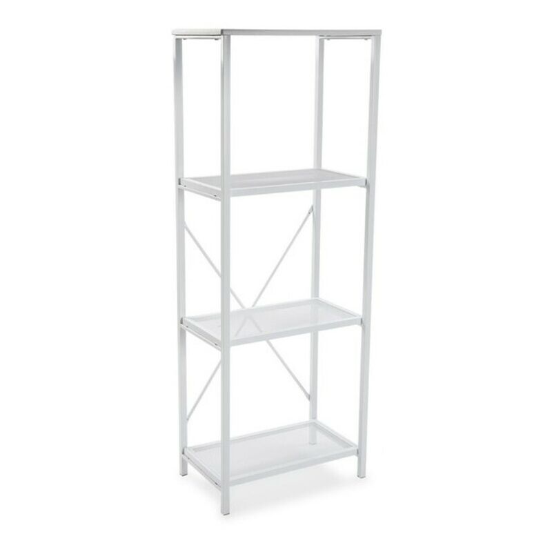 

Estantería Blanca Metal (32 x 141 x 52 cm) - Bigbuy Home