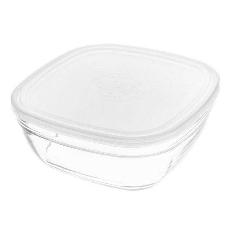 

Fiambrera Freshbox Transparente Con Tapa Cuadrada (23 Cm)