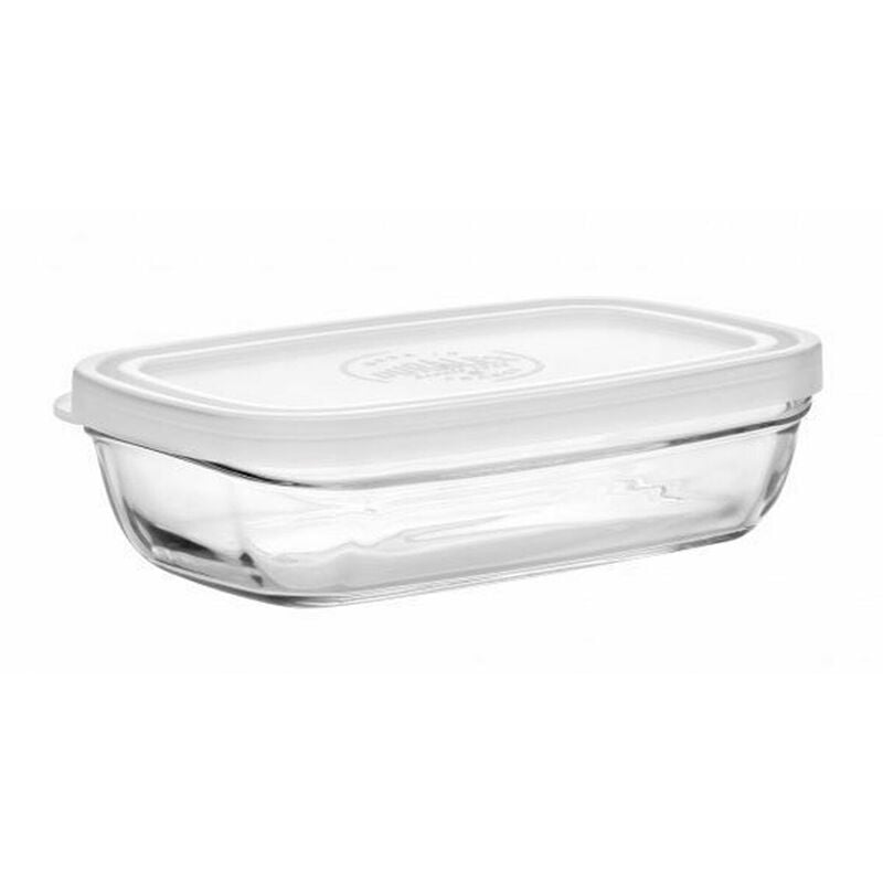 

Fiambrera Freshbox Transparente Con Tapa Rectangular (15 cm) - Bigbuy Home