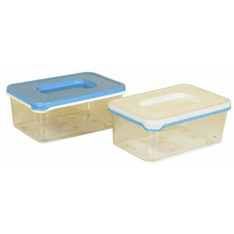 

Fiambrera Rectangular con Tapa Plástico (0,4 l) (13 x 8,5 x 5,5 cm) - Bigbuy Home