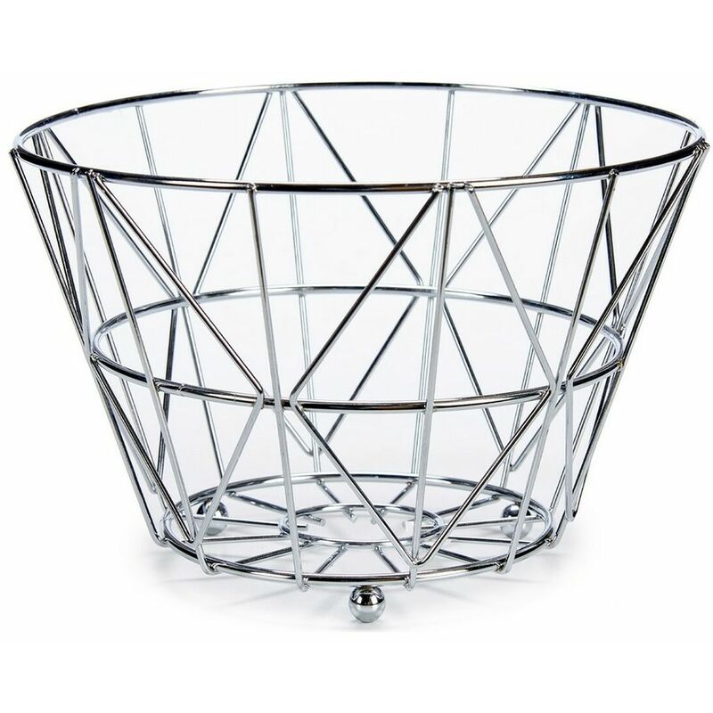 

Frutero Alambre (24 x 15 x 24 cm) - Bigbuy Home