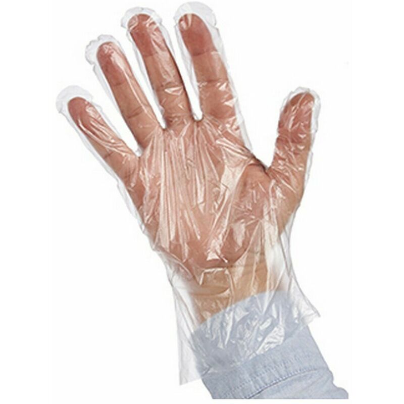 

Guantes Transparente Plástico (100 Piezas)