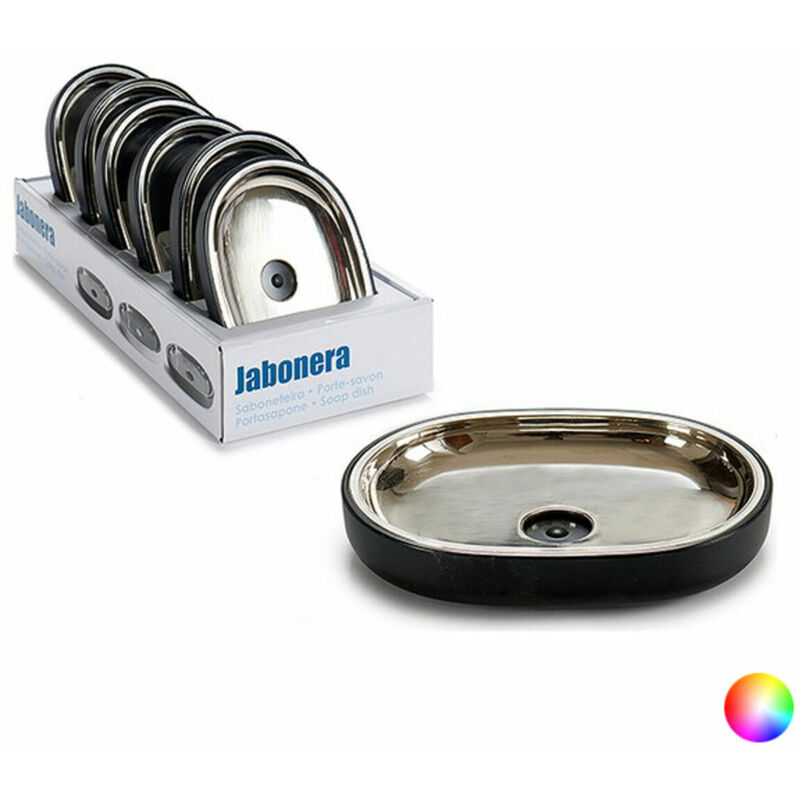 

Jabonera Acero Inoxidable Acero Inox Blanco - Bigbuy Home