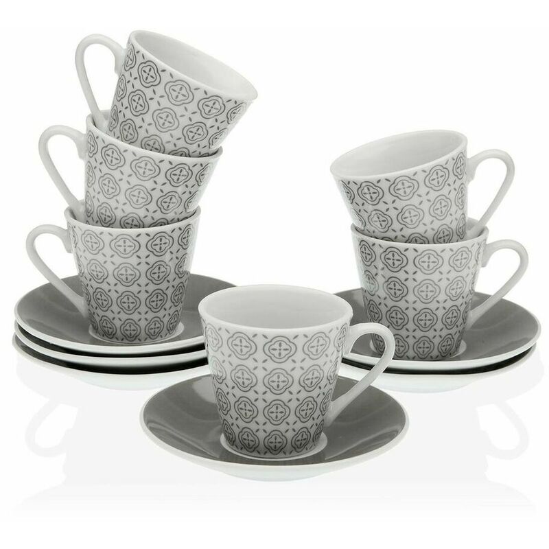 

Juego De 6 Tazas De Café Medeiros Porcelana (6 Piezas)