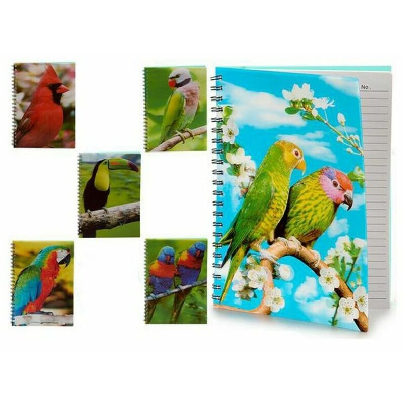 

Libreta de Anillas A4 Portada Rígida 3D - Bigbuy Home