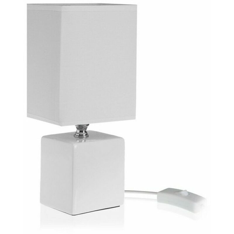 

Lámpara de Mesa Cerámica (9 x 25 x 11 cm) Blanco - Bigbuy Home