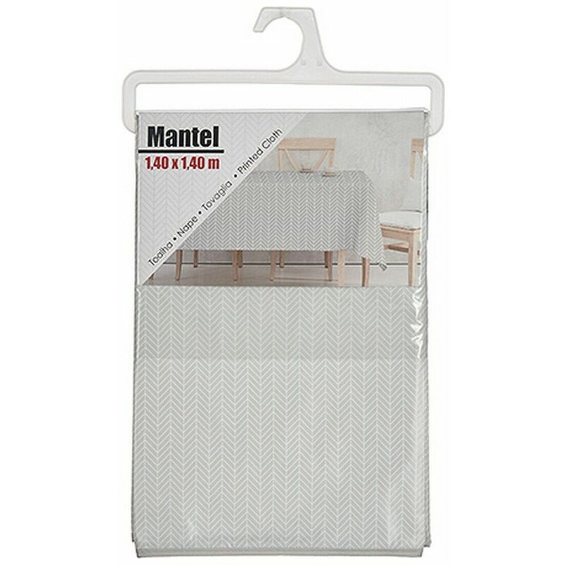 

Mantel Étnico Plástico (140 x 140 cm) - Bigbuy Home