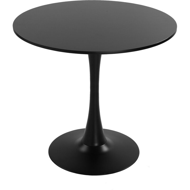 

Versa Chamonix Mesa de comedor para Cocina o Terraza, 73x80x80cm - Negro