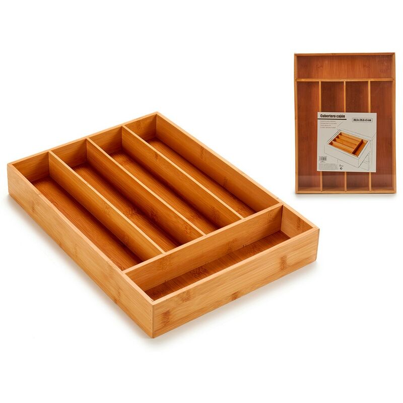 

Cubertero bambu 35,5x25,5x5 cm