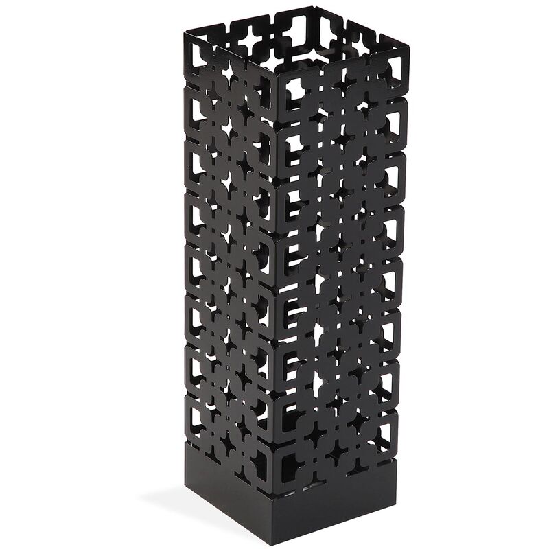 

Versa Tiles Paragüero para la Entrada, Habitación o Hall, 49x15,5x15,5cm - Negro