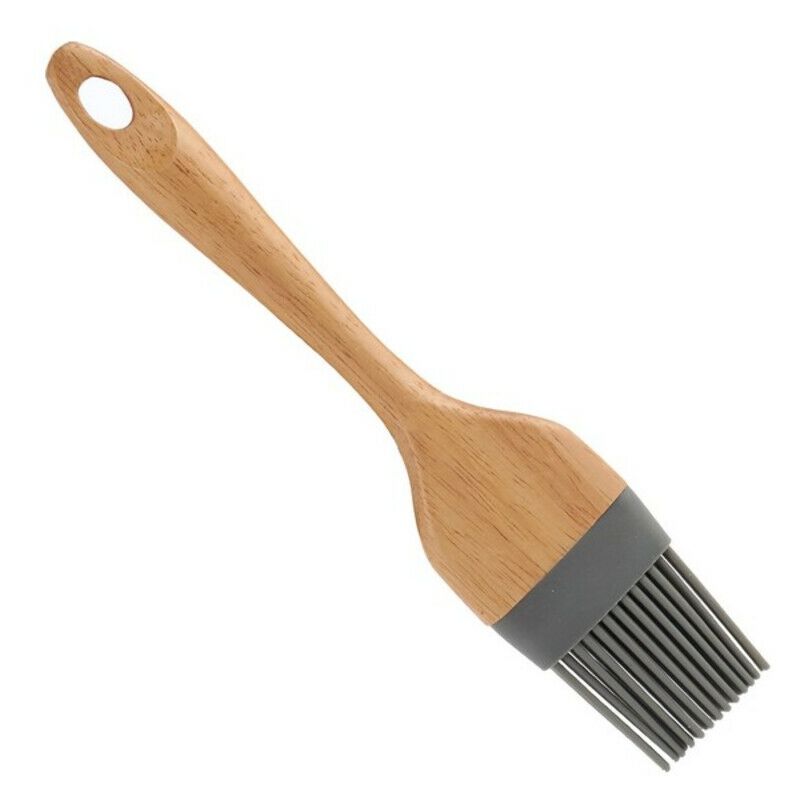 

Pincel Para Cocina Gris Silicona Madera (1,5 X 22 X 4,7 Cm)