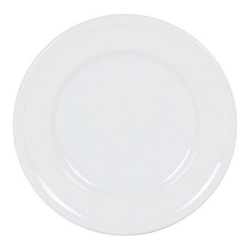 

Plato de Postre Olympia Porcelana Blanco (Ø 19 cm) - Bigbuy Home