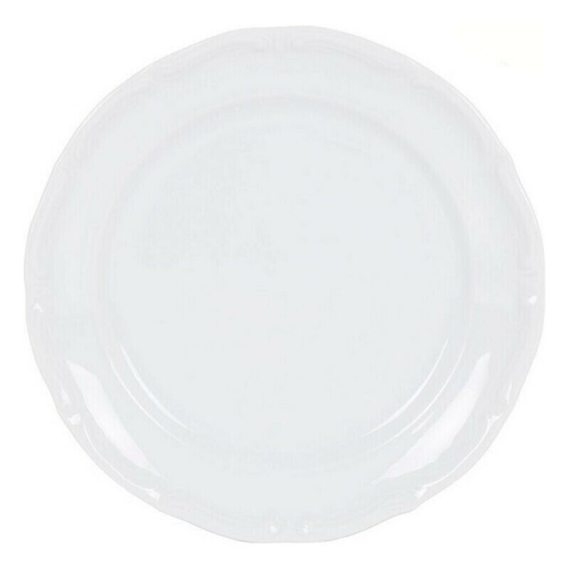 

Plato Llano Maria Porcelana Blanco (ø 23,5 x 2,5 cm) - Bigbuy Home