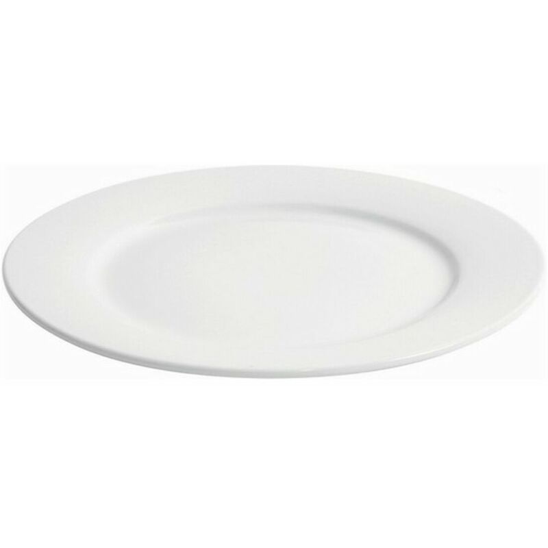 

Plato Llano Porcelana Blanco (ø 28,5 x 2,5 cm) - Bigbuy Home