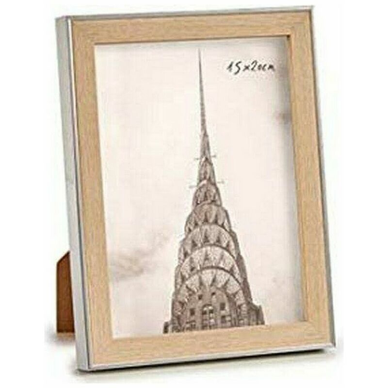 

Portafotos Plateado Madera Plástico (2 X 22,5 X 17,5 Cm)