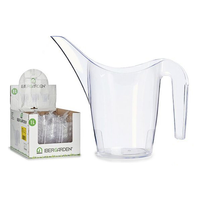 

Regadera Transparente Plástico Transparente (1L) (13 x 20 x 26 cm) - Bigbuy Home