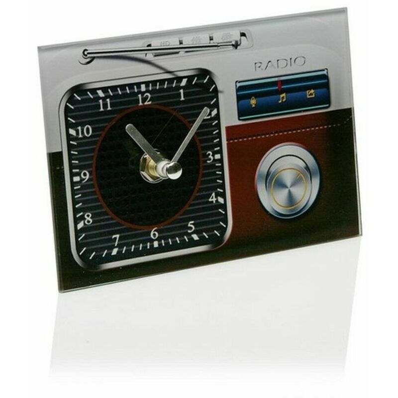 

Reloj de Mesa Cristal (4 x 10 x 14,5 cm) - Bigbuy Home