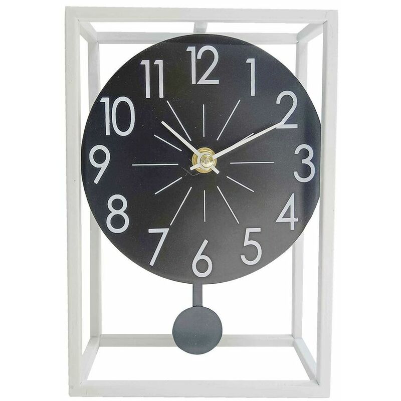 

Reloj de Mesa Metal (6 x 20 x 10 cm)